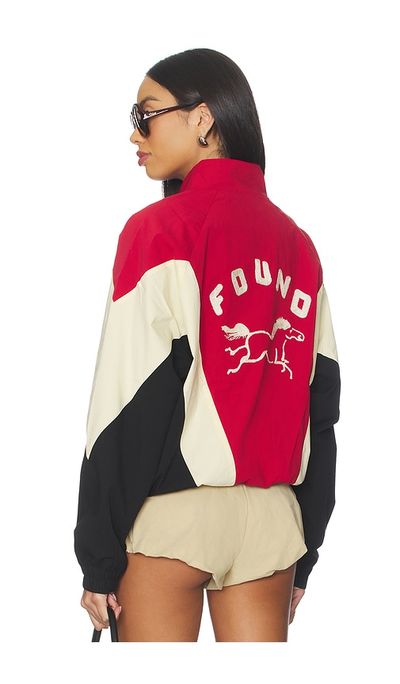 Found Found Pine & Rose Track Jacket. - size L (also