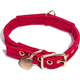 Found My Animal Found My Animal Red Velvet Dog Collar 