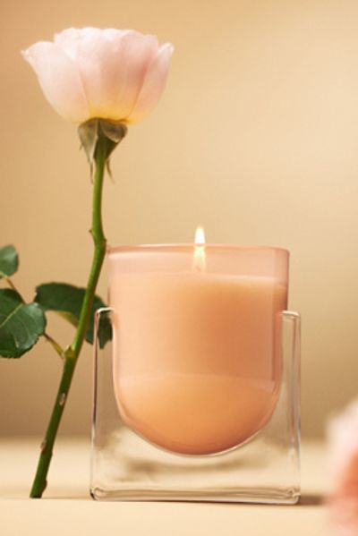 Found Notes by Anthropologie Found Notes Floral Rose & Oud Candle