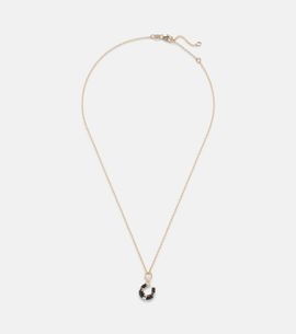 FoundRae FoundRae 18kt gold necklace with onyx