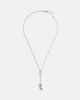 FoundRae FoundRae 18kt gold necklace with prasiolite - 1