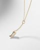 FoundRae FoundRae 18kt gold necklace with prasiolite - 5