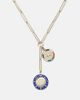 FoundRae FoundRae Crescent & Internal Compass 18kt gold necklace with diamonds - 4