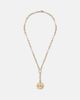 FoundRae FoundRae Internal Compass Small 18kt gold pendant necklace with diamonds - 1