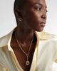 FoundRae FoundRae Internal Compass Small 18kt gold pendant necklace with diamonds - 3
