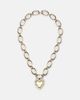 FoundRae FoundRae Love Heart Token 18kt gold pendant necklace with diamonds - 1