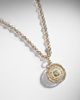 FoundRae FoundRae Lovestruck Commitment 18kt gold pendant necklace with diamonds - 5