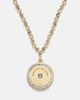 FoundRae FoundRae Lovestruck Commitment 18kt gold pendant necklace with diamonds - 7