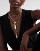 FoundRae FoundRae Promise 18kt gold pendant necklace with diamonds - 2