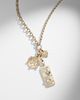 FoundRae FoundRae Promise 18kt gold pendant necklace with diamonds - 5