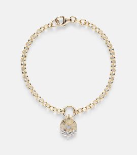 FoundRae FoundRae 18kt gold earrings with diamonds