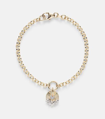 FoundRae FoundRae 18kt gold earrings with diamonds