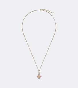FoundRae FoundRae Resilience Blossom 18kt gold necklace with diamonds and amethysts