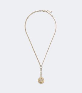 FoundRae FoundRae Resilience Floral Screen 18kt gold necklace with diamonds