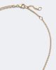FoundRae FoundRae Resilience Floral Screen 18kt gold necklace with diamonds - 6