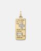 FoundRae FoundRae True Love Promise 18kt gold pendant with diamonds - 1