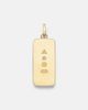 FoundRae FoundRae True Love Promise 18kt gold pendant with diamonds - 4