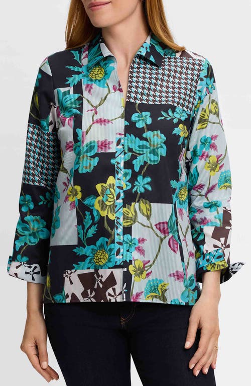 Foxcroft Foxcroft Agnes Sateen Top