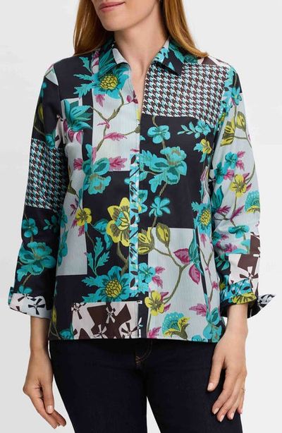 Foxcroft Foxcroft Agnes Sateen Top