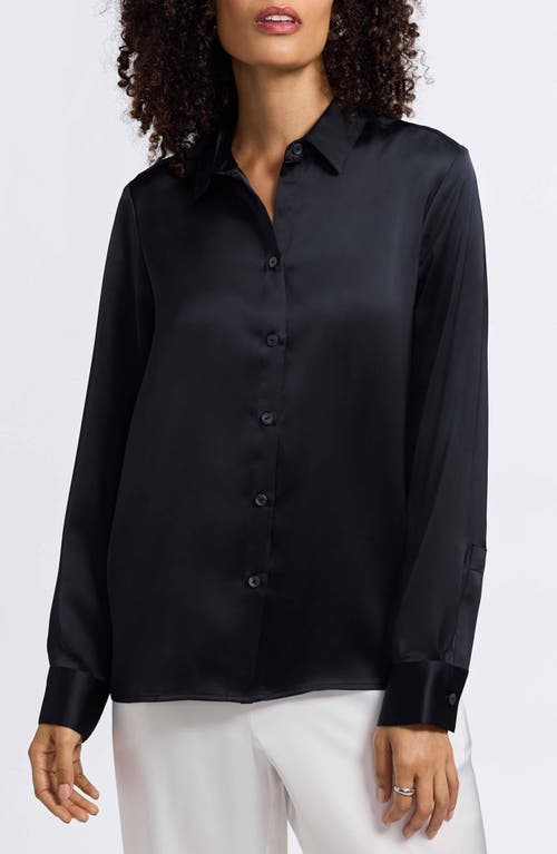 Foxcroft Foxcroft Bianca Satin Shirt