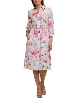 Foxcroft Foxcroft Esther Floral Print Dress