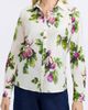 Foxcroft Foxcroft Hampton Figs Print Stretch Cotton Button-Up Shirt - 1