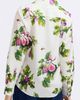 Foxcroft Foxcroft Hampton Figs Print Stretch Cotton Button-Up Shirt - 2