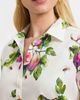 Foxcroft Foxcroft Hampton Figs Print Stretch Cotton Button-Up Shirt - 3