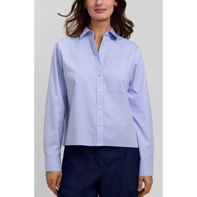 Foxcroft Foxcroft Jodie Cotton Button-Up Shirt