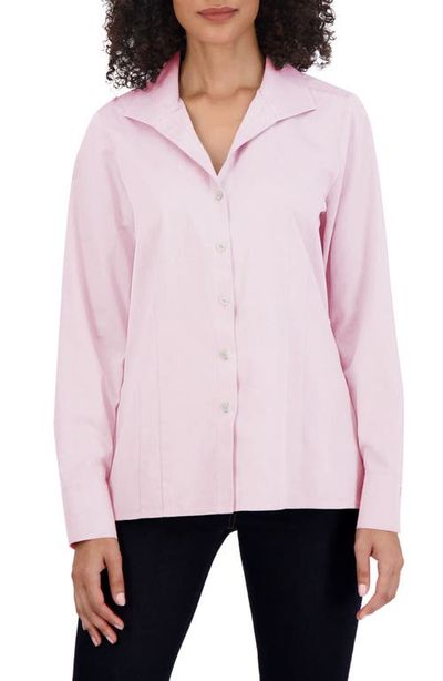 Foxcroft Foxcroft Katie Cotton Button-Up Shirt