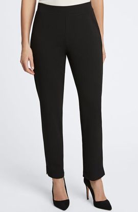 Foxcroft Foxcroft Louisa Crepe Knit Ankle Pants
