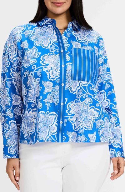 Foxcroft Foxcroft Marina Cotton Button-Up Shirt