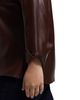 Foxcroft Plus Foxcroft Plus Agnes Faux Leather Shirt - 4