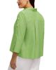 Foxcroft Plus Foxcroft Plus Lainey 3/4 Sleeve Popover Blouse - 2
