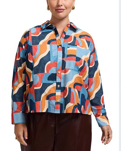 Foxcroft Plus Foxcroft Plus Marina Corduroy Shirt