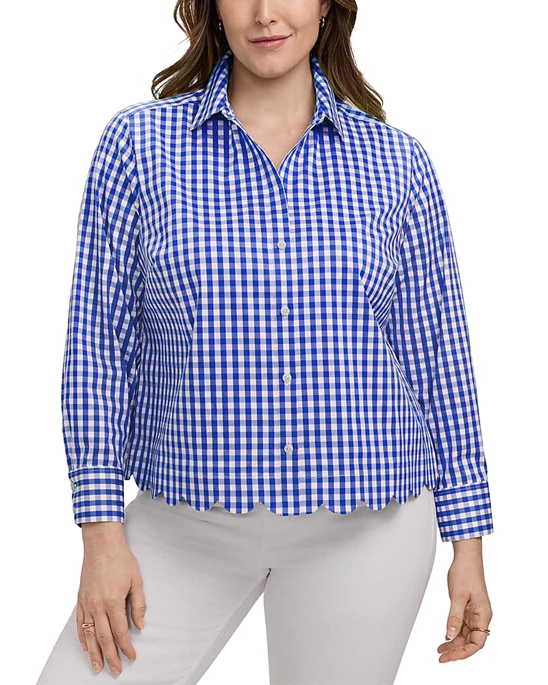 Foxcroft Plus - Paula Puff Sleeve Shirt