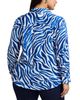 Foxcroft Plus Foxcroft Plus Zoey Long Sleeved Tonal Zebra Shirt - 2