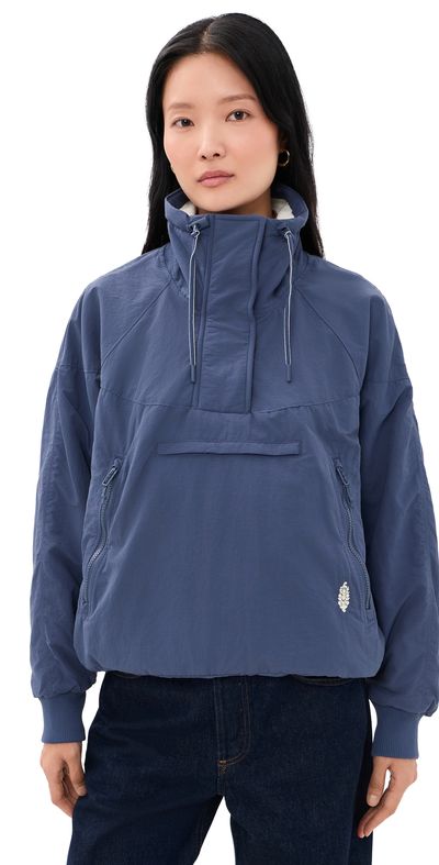 FP Movement FP Movement Field Tripper Pullover Jacket True Navy