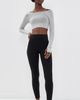 FP Movement FP Movement High Plank Off the Shoulder Layer Top Heathery Grey - 6