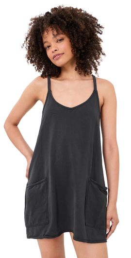 FP Movement - Hot Shot Mini Dress Black