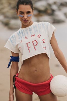 FP Movement Hot Shot Graphic Cropped Tee