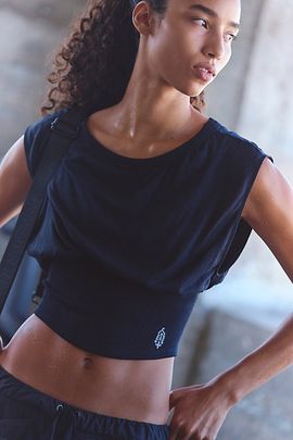 FP Movement Light Of Day Wool Blend Banded Tee