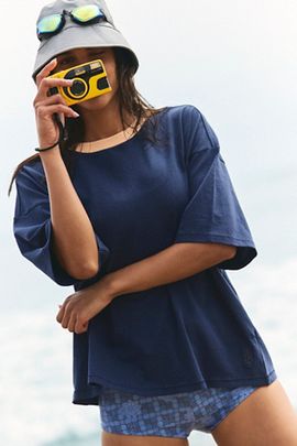 FP Movement Tackle Heather Colorblock Tee