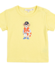 Fragile Fragile Bear Print Short Sleeve Top - 1