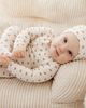 Fragile Fragile Fruit Print Wrap Romper Set with Hat - 3