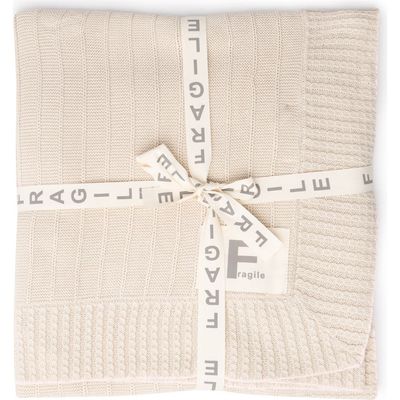 Fragile Fragile Girl Knit Blanket