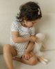 Fragile Fragile Girls Pointelle Two-Piece Short Set with Ruffle Collar - 3