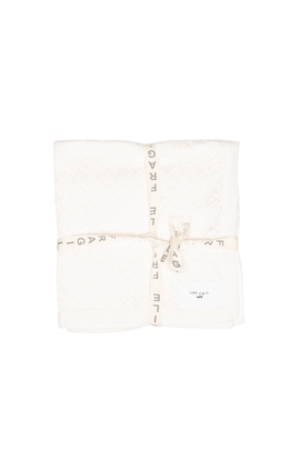 Fragile Fragile Lace Knit Blanket