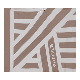 Fragile Fragile Pattern Knit Blanket