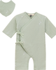 Fragile Fragile Strawberry Wrap Muslin Romper - 1